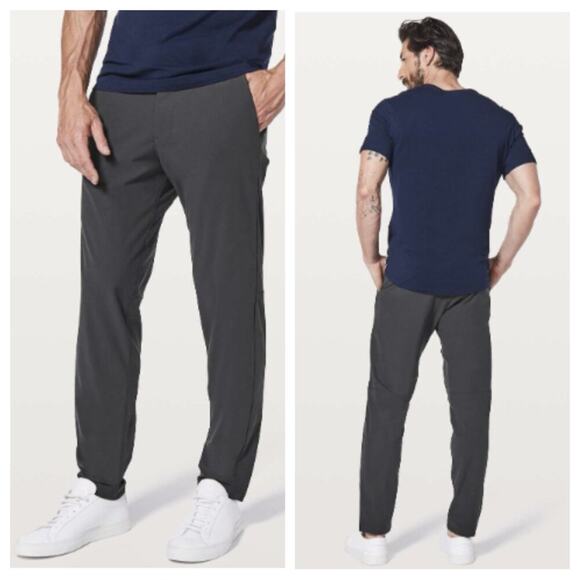 Lululemon Men's Commission Pant Classic Charcoal Gray Size 30